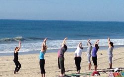 Beach Yoga with REVIVE Wellness